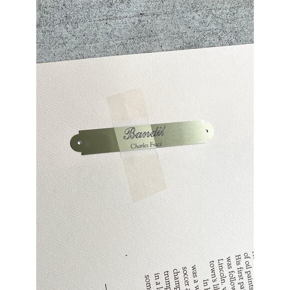 1984 Charles Fracé “Bandit, Raccoon” Large Signed Lithograph Print 30”X22” w/COA - Picture 11 of 11